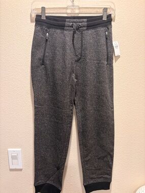 Old Navy Gray Herringbone Jogger Sweatpants for Kids